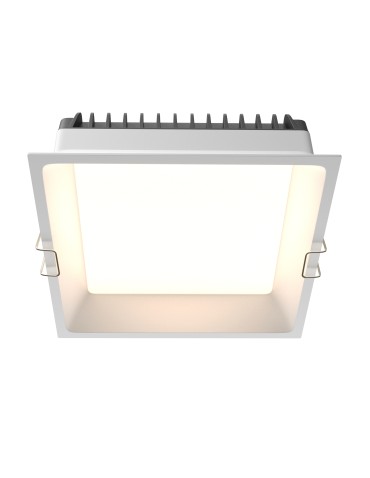 Maytoni Okno Podtynkowa LED 24W 1730lm IP44 Biały DL056-24W3-4-6K-W