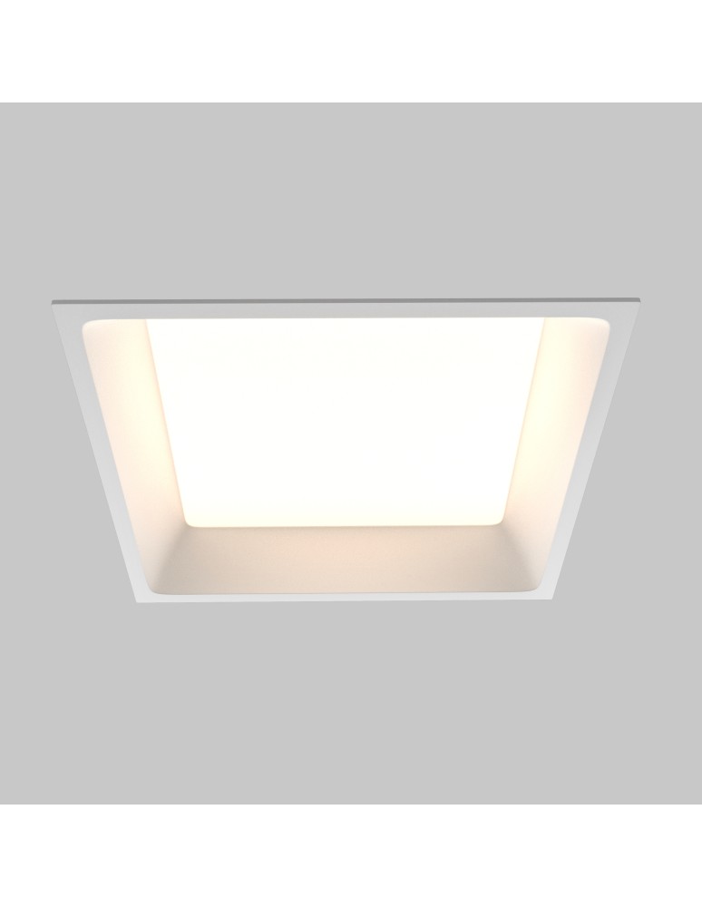 Maytoni Okno Podtynkowa LED 24W 1730lm IP44 Biały DL056-24W3-4-6K-W