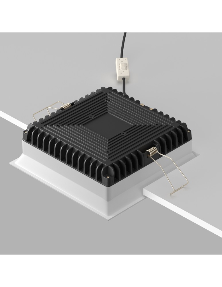 Maytoni Okno Podtynkowa LED 24W 1730lm IP44 Biały DL056-24W3-4-6K-W
