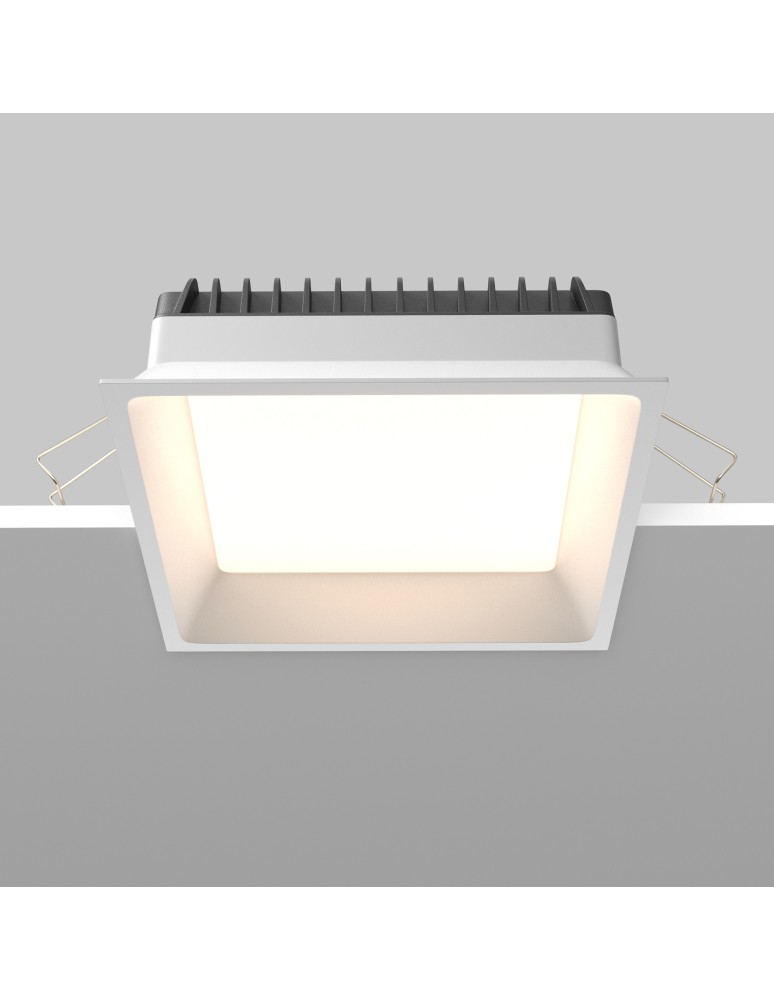 Maytoni Okno Podtynkowa LED 24W 1730lm IP44 Biały DL056-24W3-4-6K-W