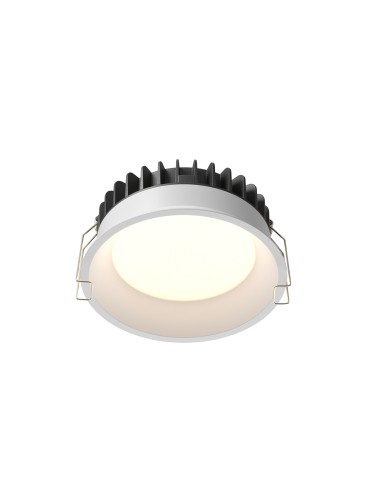 Maytoni Okno Podtynkowa LED 12W 900lm IP44 Biały DL055-12W3-4-6K-W
