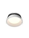 Maytoni Okno Podtynkowa LED 12W 900lm IP44 Biały DL055-12W3-4-6K-W
