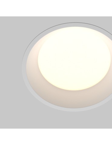 Maytoni Okno Podtynkowa LED 12W 900lm IP44 Biały DL055-12W3-4-6K-W - product 2
