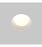 Lampy wpuszczane z kloszem hermetyczne - Maytoni Okno Podtynkowa LED 12W 900lm IP44 Biały DL055-12W3-4-6K-W - product 3