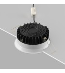 Lampy wpuszczane z kloszem hermetyczne - Maytoni Okno Podtynkowa LED 12W 900lm IP44 Biały DL055-12W3-4-6K-W - product 4