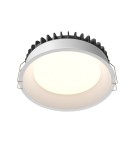Lampy wpuszczane z kloszem hermetyczne - Maytoni Okno Podtynkowa LED 18W 1370lm IP44 Biały DL055-18W3-4-6K-W - product 1