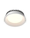 Maytoni Okno Podtynkowa LED 18W 1370lm IP44 Biały DL055-18W3-4-6K-W