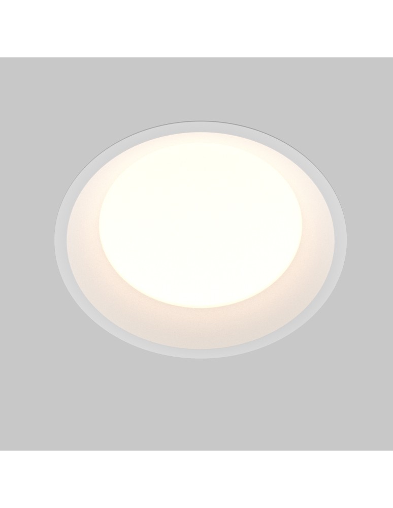 Maytoni Okno Podtynkowa LED 24W 1840lm IP44 Biały DL055-24W3-4-6K-W Maytoni Okno Podtynkowa LED 24W 1840lm IP44 Biały DL055-24W3-4-6K-W