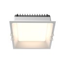 Lampy wpuszczane z kloszem hermetyczne - Maytoni Okno Podtynkowa LED 18W 1420lm IP44 Biały DL056-18W3-4-6K-W - product 1