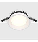Lampy wpuszczane z kloszem hermetyczne - Maytoni Okno Podtynkowa LED 12W 900lm 4000K IP44 Biały DL055-12W4K-W - product 3