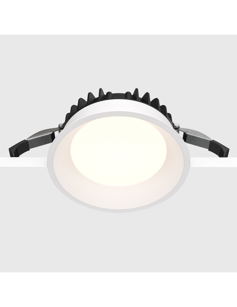 Maytoni Okno Podtynkowa LED 12W 900lm 4000K IP44 Biały DL055-12W4K-W