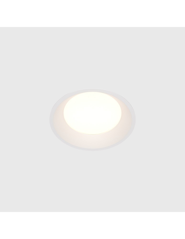 Maytoni Okno Podtynkowa LED 12W 900lm 4000K IP44 Biały DL055-12W4K-W