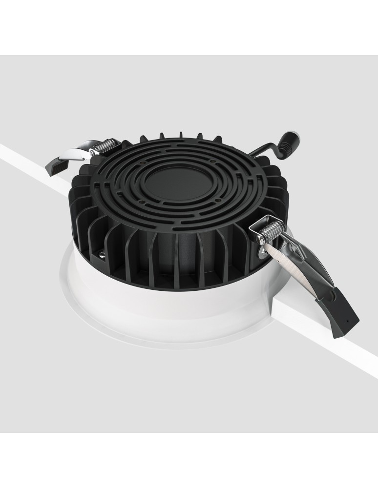 Maytoni Okno Podtynkowa LED 12W 900lm 4000K IP44 Biały DL055-12W4K-W