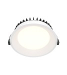 Lampy wpuszczane z kloszem hermetyczne - Maytoni Okno Podtynkowa LED 18W 1400lm 4000K IP44 Biały DL055-18W4K-W - product 1