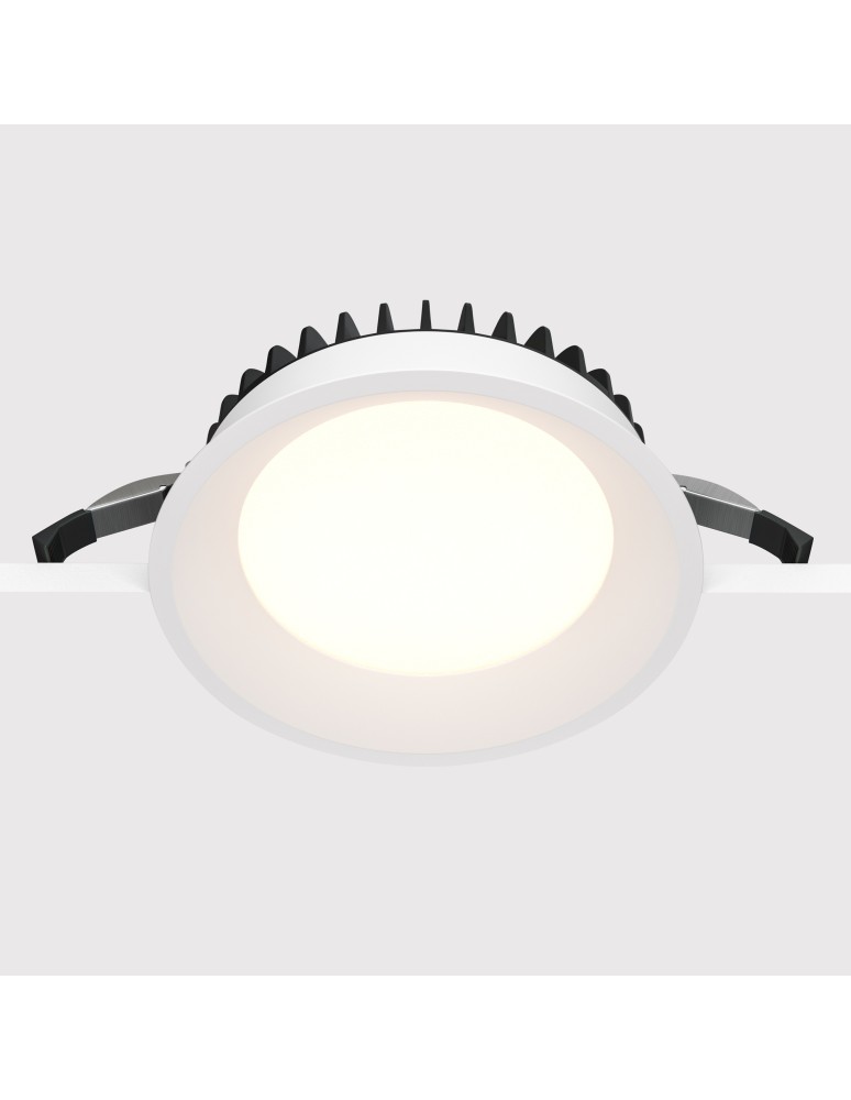 Maytoni Okno Podtynkowa LED 18W 1400lm 4000K IP44 Biały DL055-18W4K-W