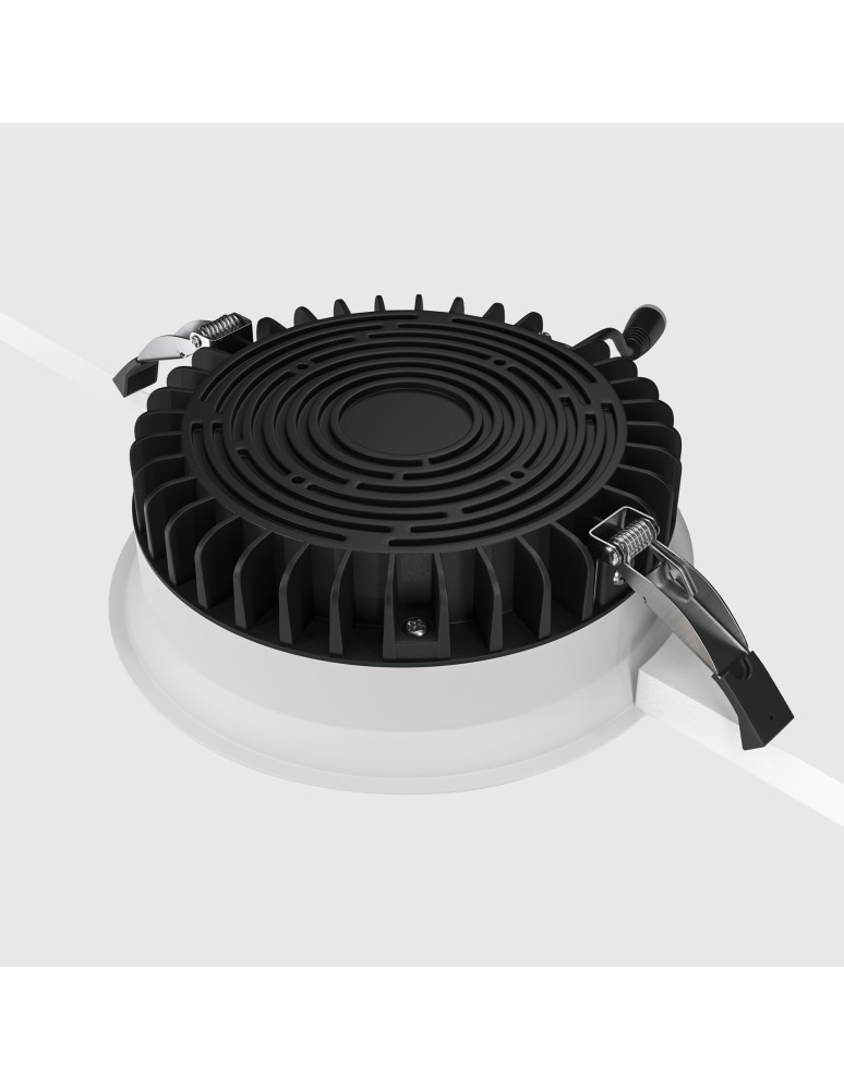 Maytoni Okno Podtynkowa LED 18W 1400lm 4000K IP44 Biały DL055-18W4K-W
