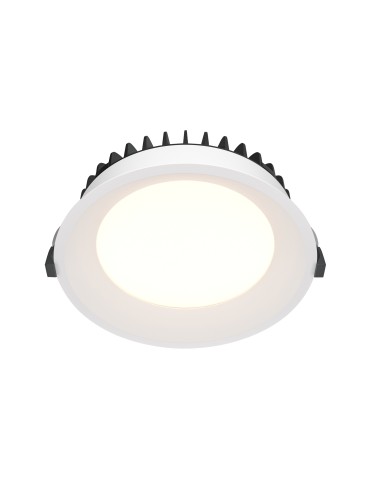Maytoni Okno Podtynkowa LED 24W 1800lm 3000K IP44 Biały DL055-24W3K-W