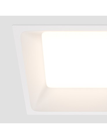 Maytoni Okno Podtynkowa LED 12W 900lm 3000K IP44 Biały DL056-12W3K-W - produkt 2