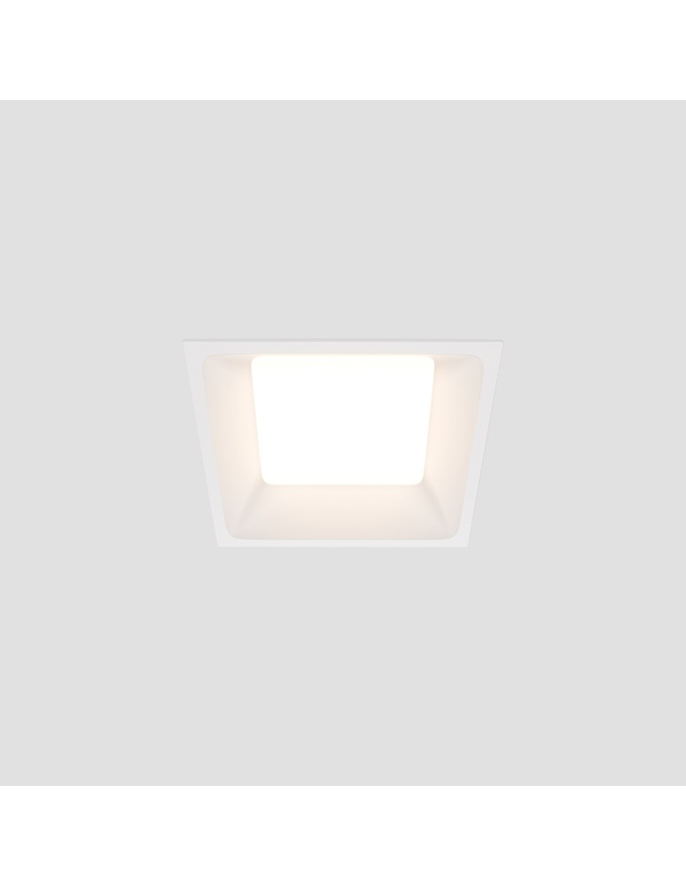 Maytoni Okno Podtynkowa LED 12W 900lm 4000K IP44 Biały DL056-12W4K-W