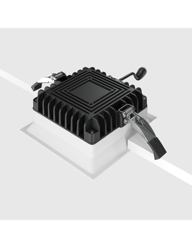 Maytoni Okno Podtynkowa LED 12W 900lm 4000K IP44 Biały DL056-12W4K-W