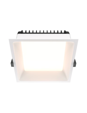 Maytoni Okno Podtynkowa LED 18W 1400lm 3000K IP44 Biały DL056-18W3K-W