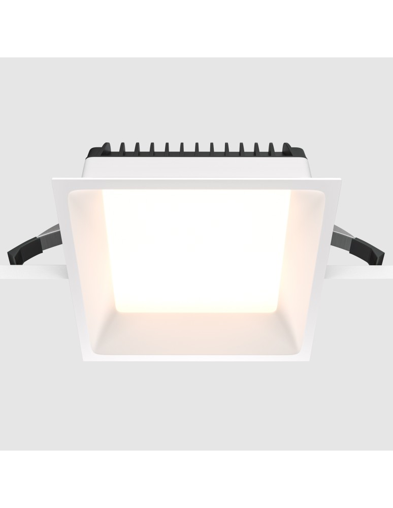Maytoni Okno Podtynkowa LED 18W 1400lm 3000K IP44 Biały DL056-18W3K-W Maytoni Okno Podtynkowa LED 18W 1400lm 3000K IP44 Biały DL056-18W3K-W