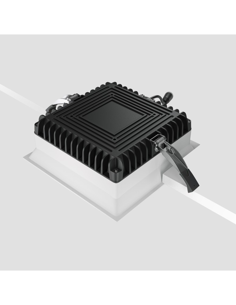 Maytoni Okno Podtynkowa LED 18W 1400lm 3000K IP44 Biały DL056-18W3K-W Maytoni Okno Podtynkowa LED 18W 1400lm 3000K IP44 Biały DL056-18W3K-W