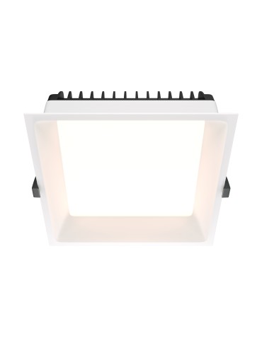 Maytoni Okno Podtynkowa LED 24W 1800lm 3000K IP44 Biały DL056-24W3K-W
