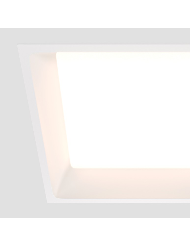 Maytoni Okno Podtynkowa LED 24W 1800lm 3000K IP44 Biały DL056-24W3K-W Maytoni Okno Podtynkowa LED 24W 1800lm 3000K IP44 Biały DL056-24W3K-W