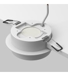Lampy podtynkowe okrągłe - Maytoni Orlo Podtynkowa 1xGX53 15W Biały DL087-GX53-RD-W - product 3