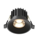 Maytoni Round Podtynkowa LED 12W 910lm 3000K Black DL058-12W3K-B Maytoni Round Podtynkowa LED 12W 910lm 3000K Black DL058-12W3K-B