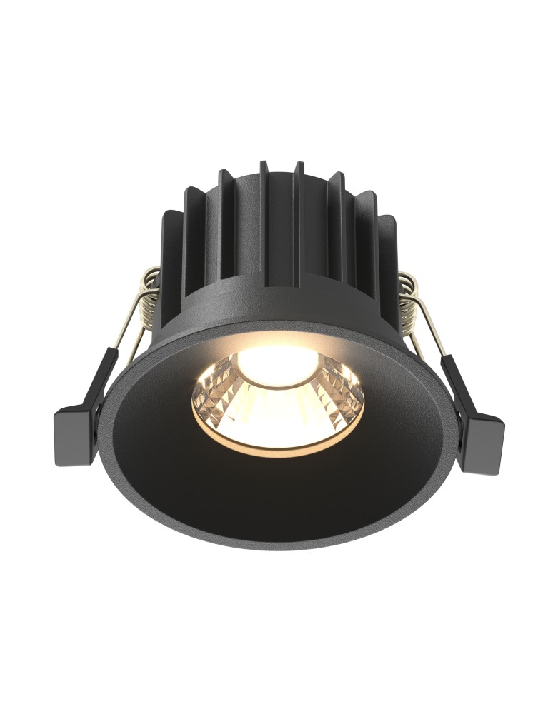 Maytoni Round Podtynkowa LED 12W 910lm 3000K Black DL058-12W3K-B Maytoni Round Podtynkowa LED 12W 910lm 3000K Black DL058-12W3K-B