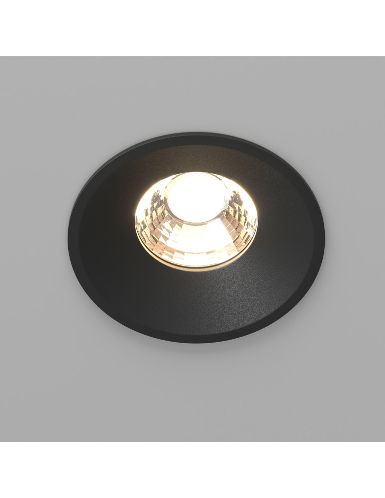 Maytoni Round Podtynkowa LED 12W 910lm 3000K Black DL058-12W3K-B Maytoni Round Podtynkowa LED 12W 910lm 3000K Black DL058-12W3K-B