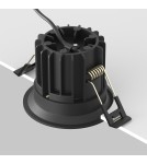 Maytoni Round Podtynkowa LED 12W 910lm 3000K Black DL058-12W3K-B Maytoni Round Podtynkowa LED 12W 910lm 3000K Black DL058-12W3K-B
