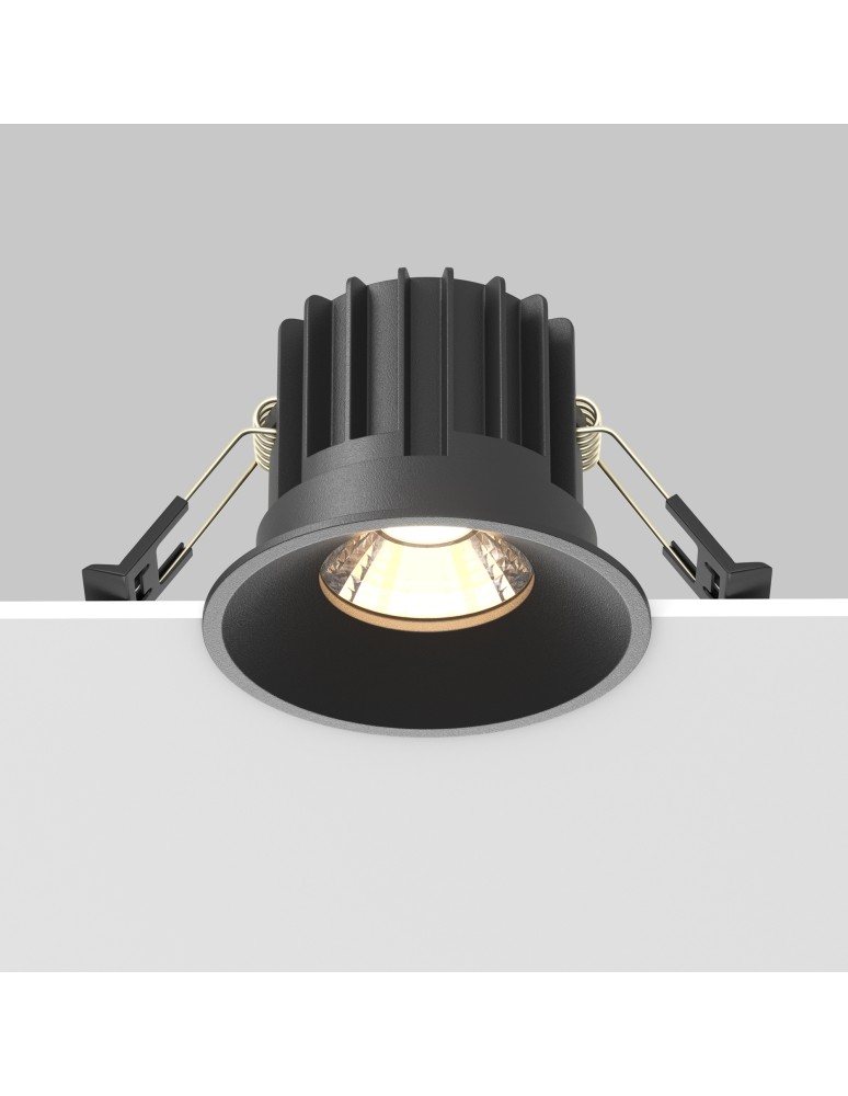 Maytoni Round Podtynkowa LED 12W 910lm 3000K Black DL058-12W3K-B Maytoni Round Podtynkowa LED 12W 910lm 3000K Black DL058-12W3K-B