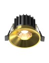 Maytoni Round Podtynkowa LED 12W 930lm 3000K Mosiądz DL058-12W3K-BS