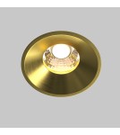 Lampy podtynkowe LED - Maytoni Round Podtynkowa LED 12W 930lm 3000K Mosiądz DL058-12W3K-BS - product 3