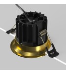 Lampy podtynkowe LED - Maytoni Round Podtynkowa LED 12W 930lm 3000K Mosiądz DL058-12W3K-BS - product 4