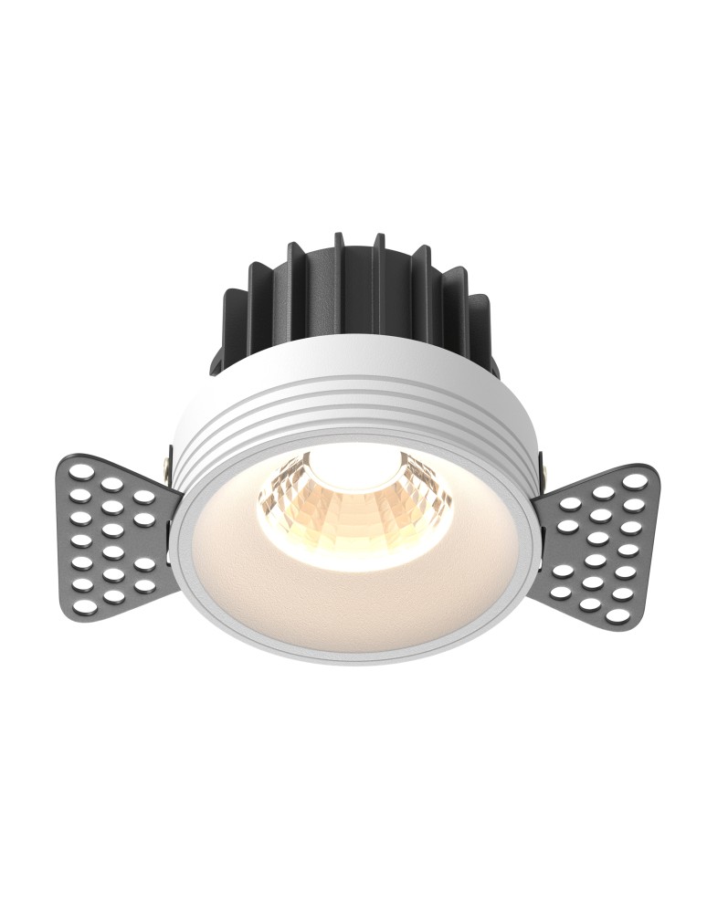 Maytoni Round Podtynkowa Bezramkowa do Szpachlowania LED 12W 920lm 3000K Biały DL058-12W3K-TRS-W Maytoni Round Podtynkowa Bezramkowa do Szpachlowania LED 12W 920lm 3000K Biały DL058-12W3K-TRS-W