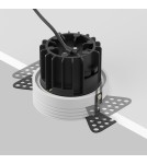 Maytoni Round Podtynkowa Bezramkowa do Szpachlowania LED 12W 920lm 3000K Biały DL058-12W3K-TRS-W Maytoni Round Podtynkowa Bezramkowa do Szpachlowania LED 12W 920lm 3000K Biały DL058-12W3K-TRS-W