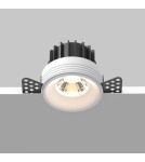 Maytoni Round Podtynkowa Bezramkowa do Szpachlowania LED 12W 920lm 3000K Biały DL058-12W3K-TRS-W Maytoni Round Podtynkowa Bezramkowa do Szpachlowania LED 12W 920lm 3000K Biały DL058-12W3K-TRS-W