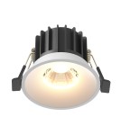 Lampy podtynkowe LED - Maytoni Round Podtynkowa LED 12W 920lm 3000K Biały DL058-12W3K-W - product 1
