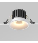 Lampy podtynkowe LED - Maytoni Round Podtynkowa LED 12W 920lm 3000K Biały DL058-12W3K-W - product 6