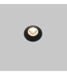 Maytoni Round Podtynkowa Bezramkowa do Szpachlowania LED 7W 450lm 3000K Black DL058-7W3K-TRS-B Maytoni Round Podtynkowa Bezramkowa do Szpachlowania LED 7W 450lm 3000K Black DL058-7W3K-TRS-B
