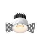 Maytoni Round Podtynkowa Bezramkowa do Szpachlowania LED 7W 460lm 3000K Biały DL058-7W3K-TRS-W Maytoni Round Podtynkowa Bezramkowa do Szpachlowania LED 7W 460lm 3000K Biały DL058-7W3K-TRS-W