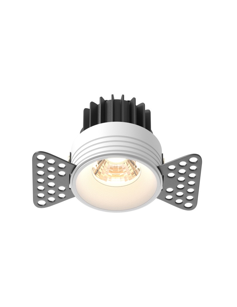 Maytoni Round Podtynkowa Bezramkowa do Szpachlowania LED 7W 460lm 3000K Biały DL058-7W3K-TRS-W Maytoni Round Podtynkowa Bezramkowa do Szpachlowania LED 7W 460lm 3000K Biały DL058-7W3K-TRS-W