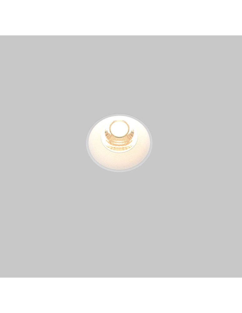 Maytoni Round Podtynkowa Bezramkowa do Szpachlowania LED 7W 460lm 3000K Biały DL058-7W3K-TRS-W Maytoni Round Podtynkowa Bezramkowa do Szpachlowania LED 7W 460lm 3000K Biały DL058-7W3K-TRS-W