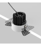 Maytoni Round Podtynkowa Bezramkowa do Szpachlowania LED 7W 460lm 3000K Biały DL058-7W3K-TRS-W Maytoni Round Podtynkowa Bezramkowa do Szpachlowania LED 7W 460lm 3000K Biały DL058-7W3K-TRS-W