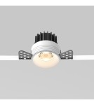 Maytoni Round Podtynkowa Bezramkowa do Szpachlowania LED 7W 460lm 3000K Biały DL058-7W3K-TRS-W Maytoni Round Podtynkowa Bezramkowa do Szpachlowania LED 7W 460lm 3000K Biały DL058-7W3K-TRS-W