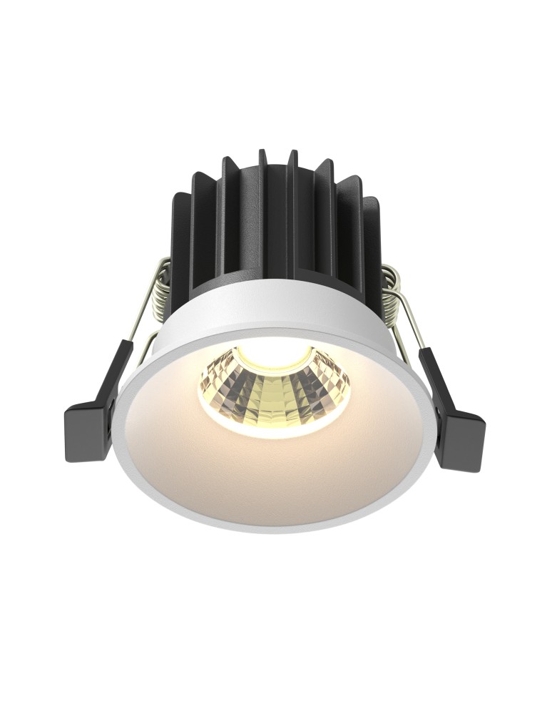 Maytoni Round Podtynkowa Bezramkowa do Szpachlowania LED 7W 450lm 3000K Biały DL058-7W3K-W